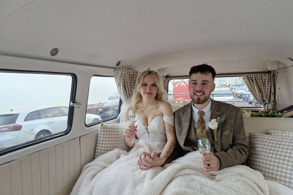 Classic VW Wedding Camper