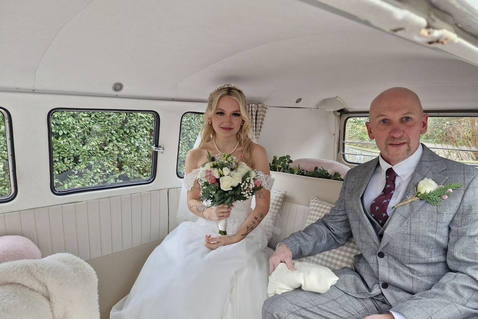 Classic VW Wedding Camper