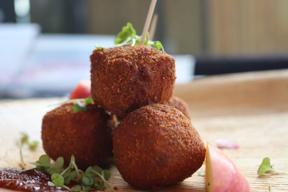 Smoked meat kroket