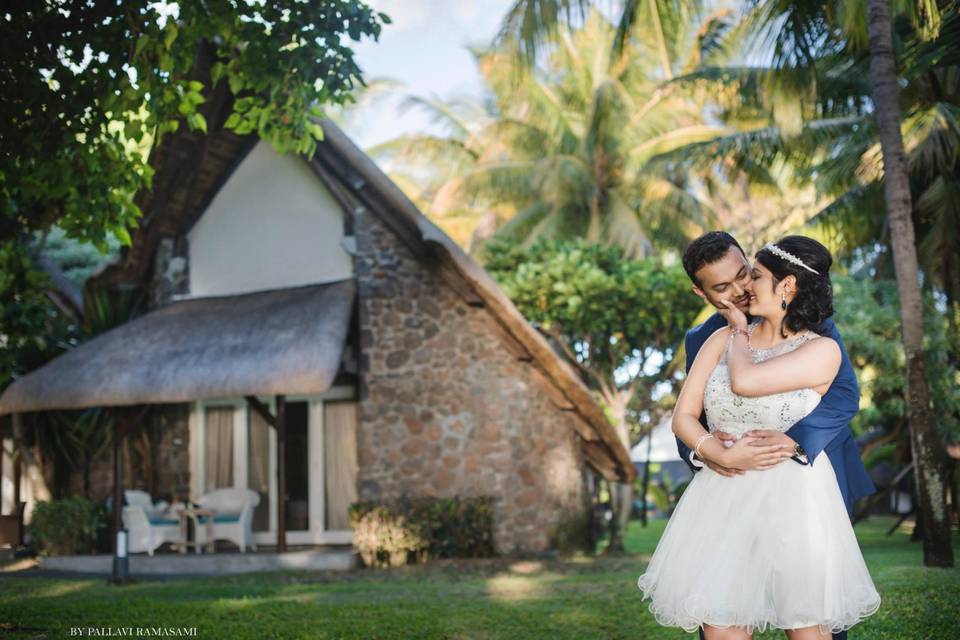 Mauritian beach wedding