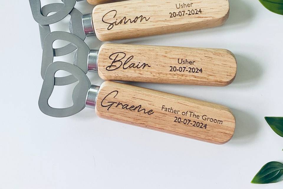 Personalised Bottle Openers