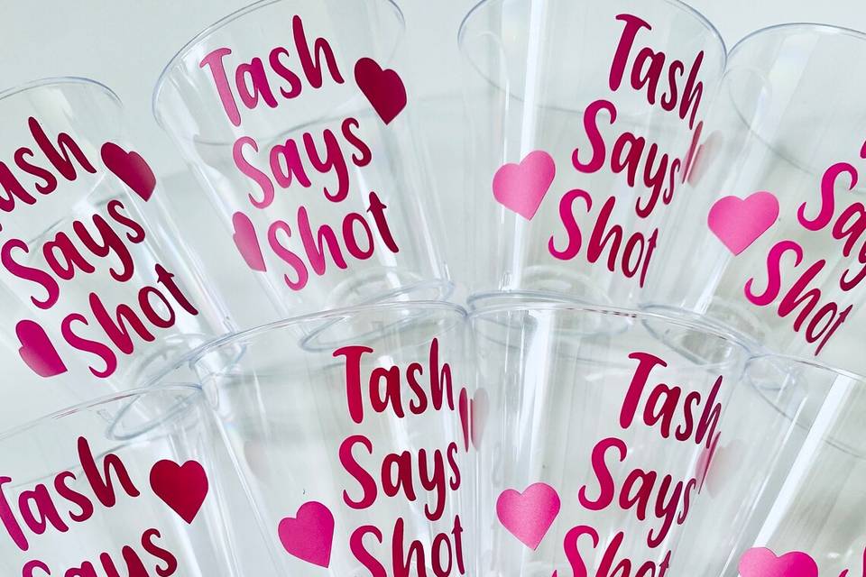 Plastic Shot Glasses