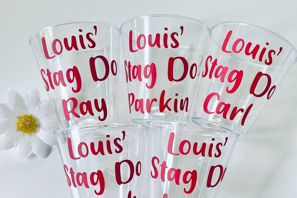 Plastic Shot Glasses