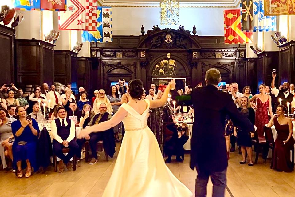 Wedding at Stationers Hall