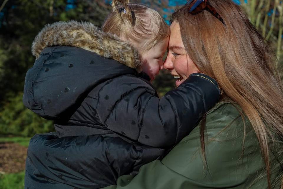 Mother and daughter