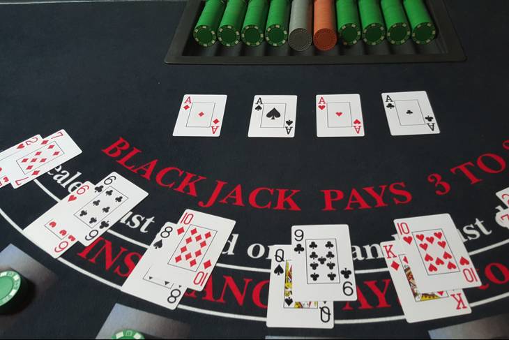 Blackjack Layout