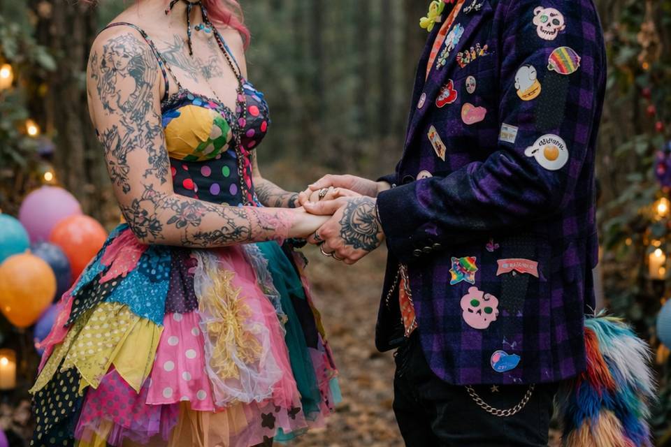 Woodland Wedding Yorkshire