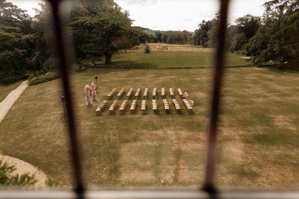 Outside ceremony