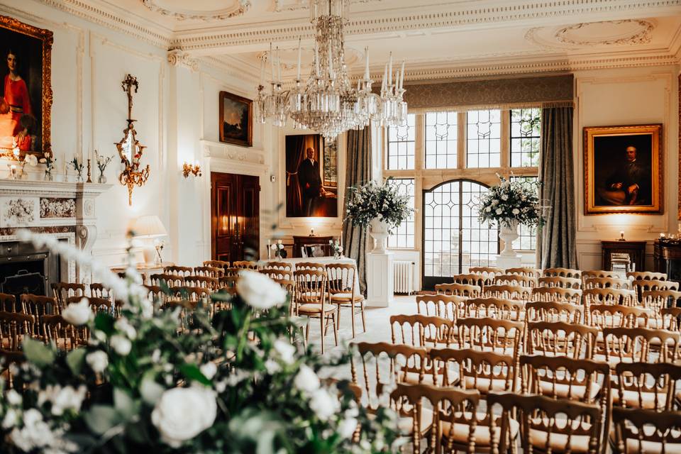 Ceremony setup