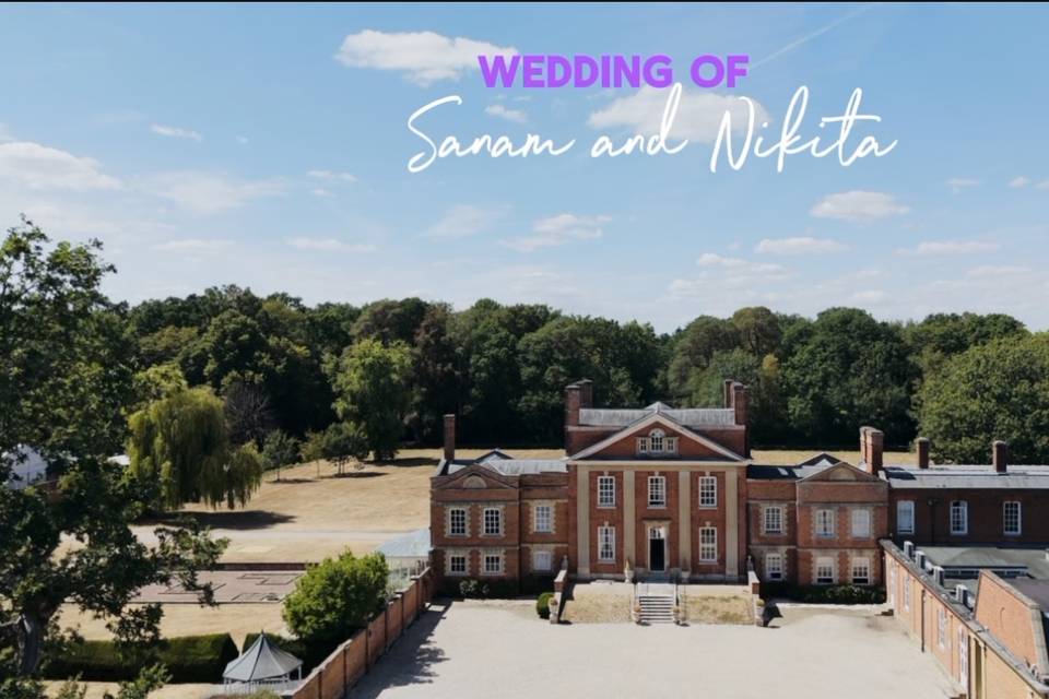Venue drone shot
