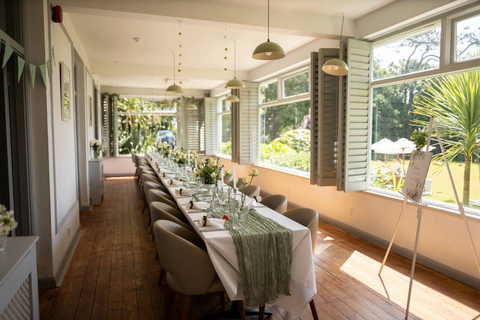 Intimate wedding