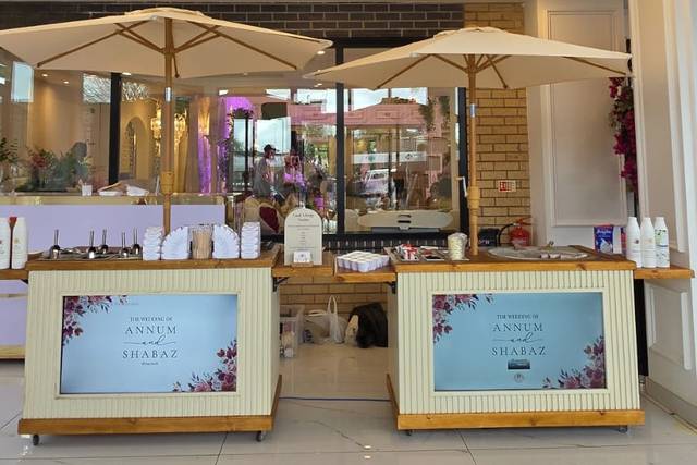 Pancakes & ice cream rolls