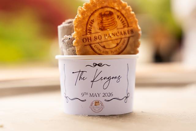 The Kenyons ice rolls wafers
