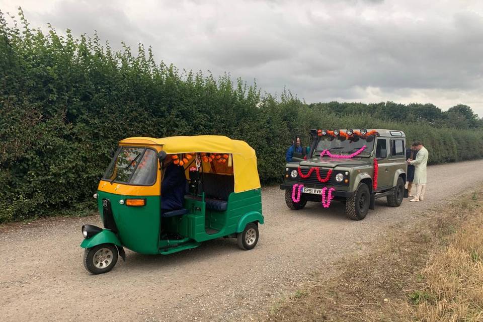 Indian Rickshaw Hire