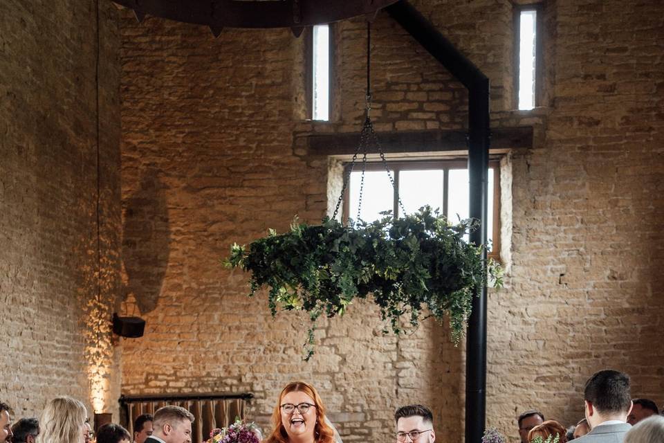 Old Gore Barn Ceremony