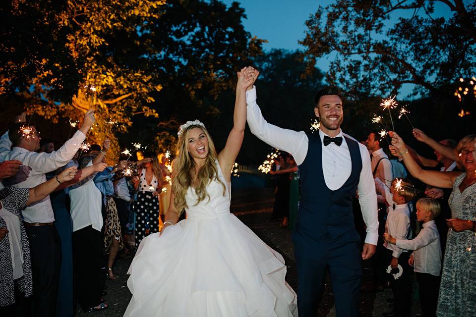 Joy for the happy couple - SMH Photography