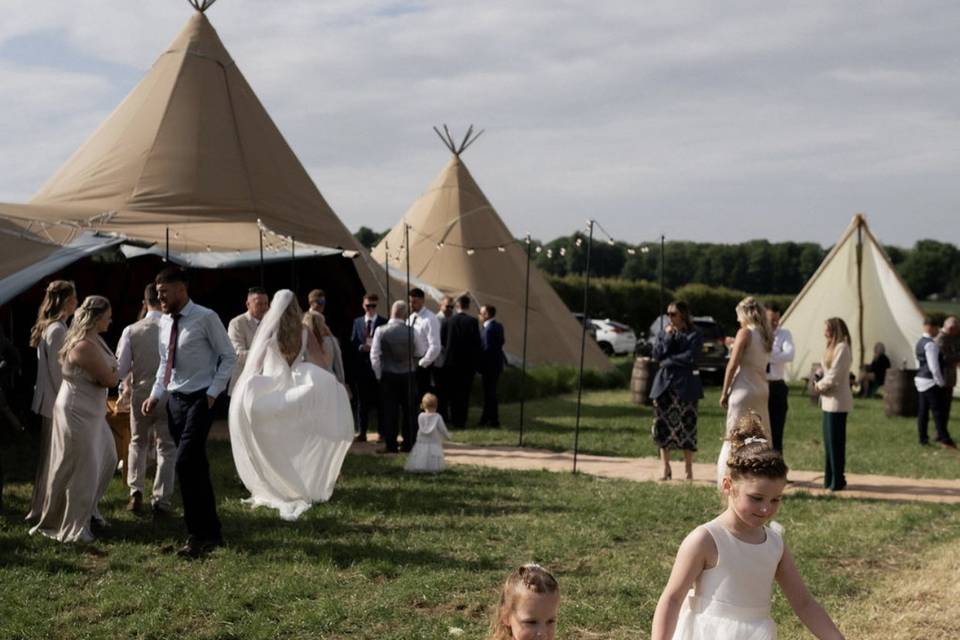 Our tipis