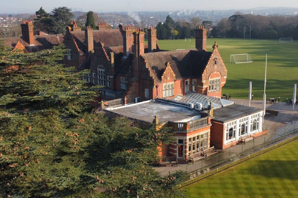 View of the conservatory