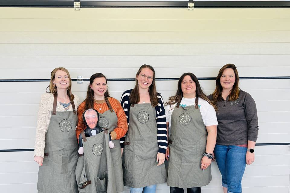 Hen do activities at our place