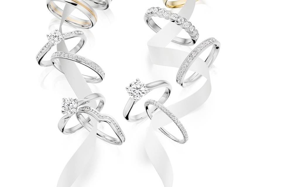 Engagement & wedding rings