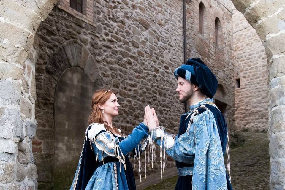 Medieval wedding in Umbria
