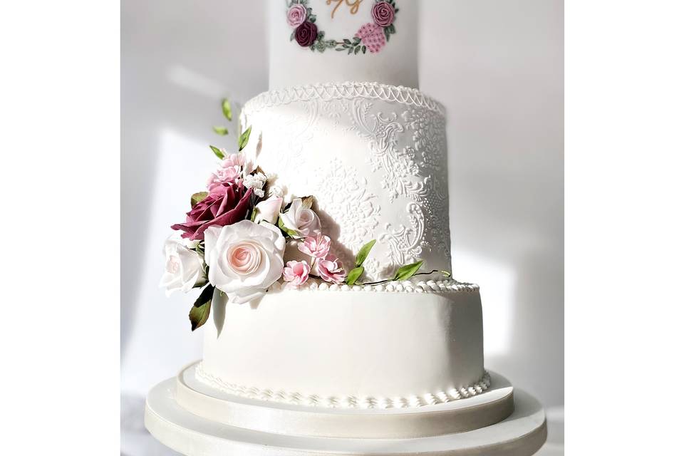 Wedding cake details