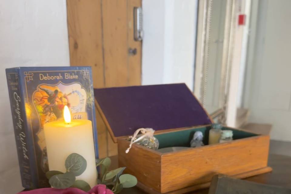 Tarot reading for the guests