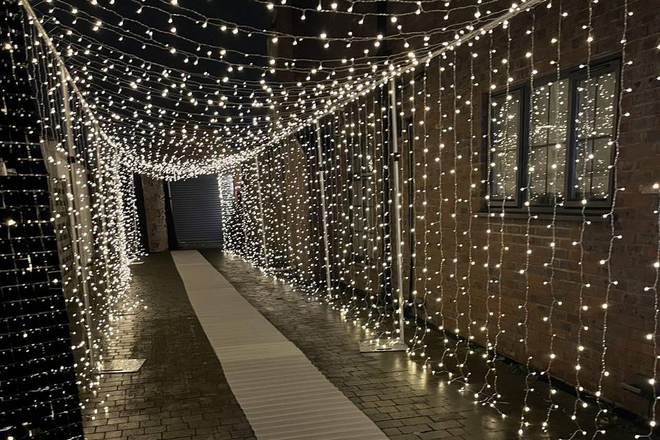 Starlight canopy / draping
