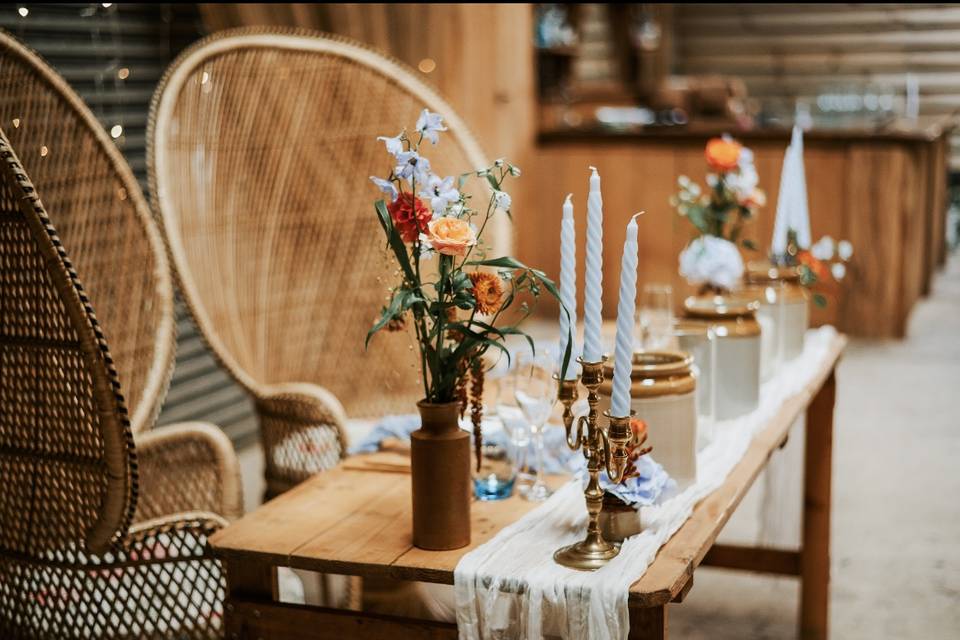 Top table decor