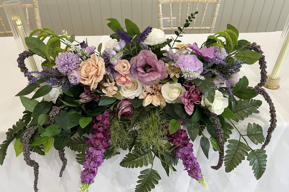 Top table florals