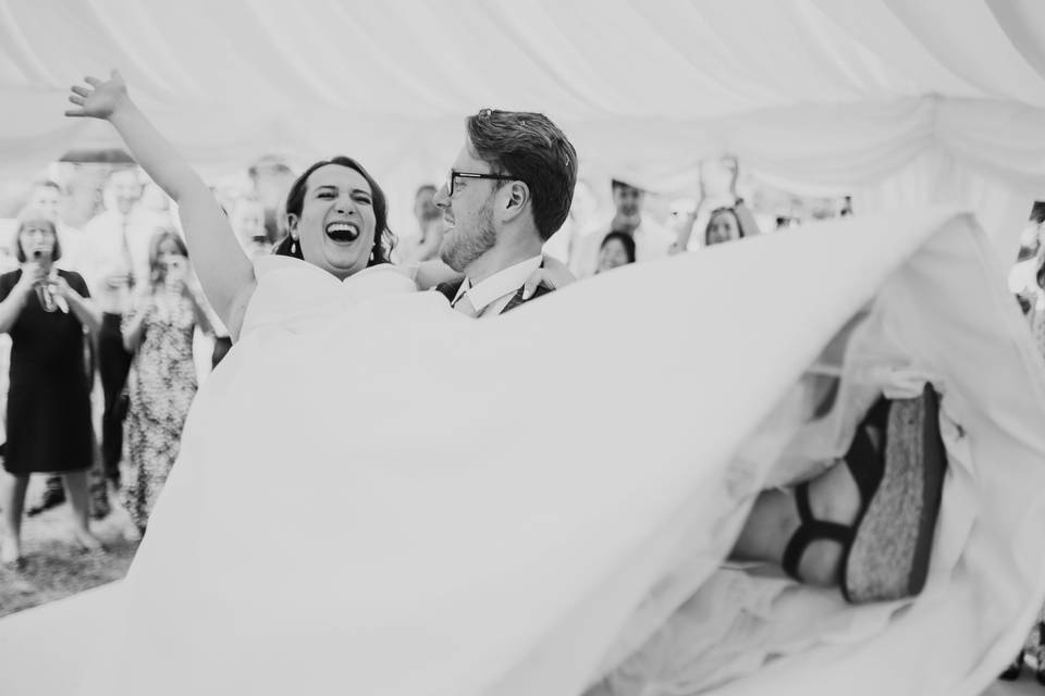 Wedding dance floor