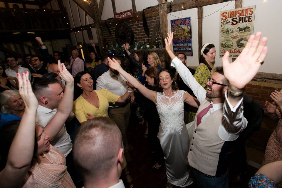 Wedding dancefloor