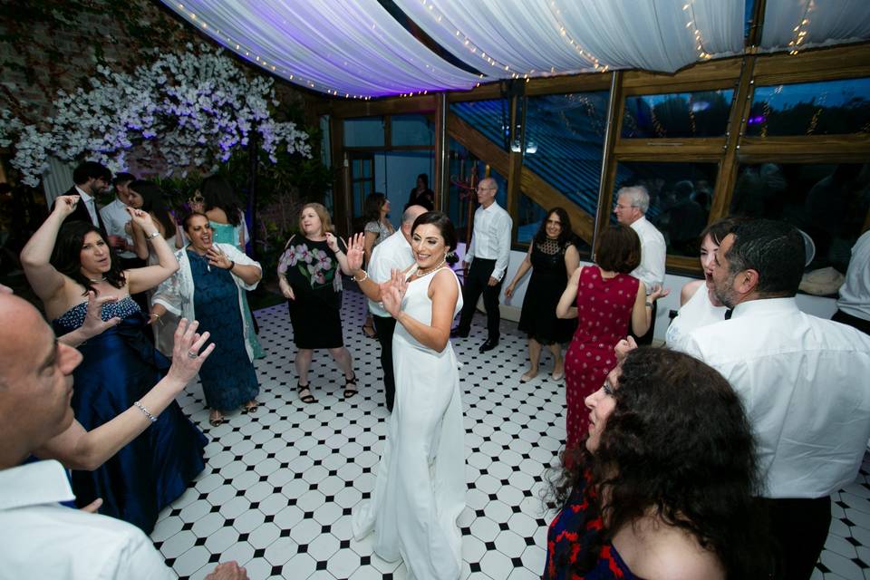 Wedding dancefloor