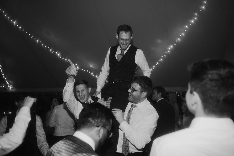 Wedding dance floor