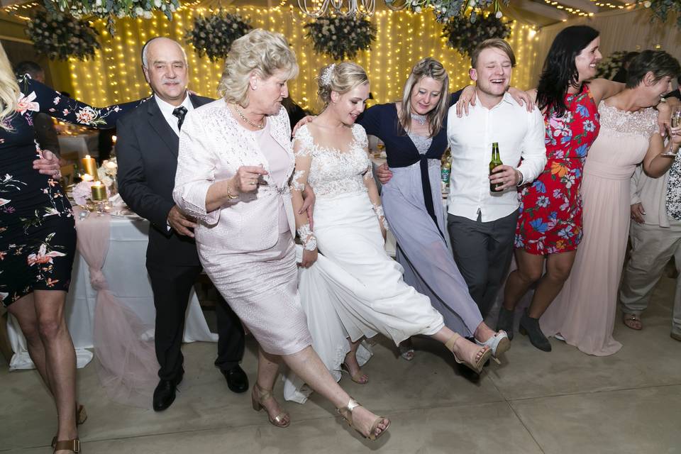 Wedding dancefloor