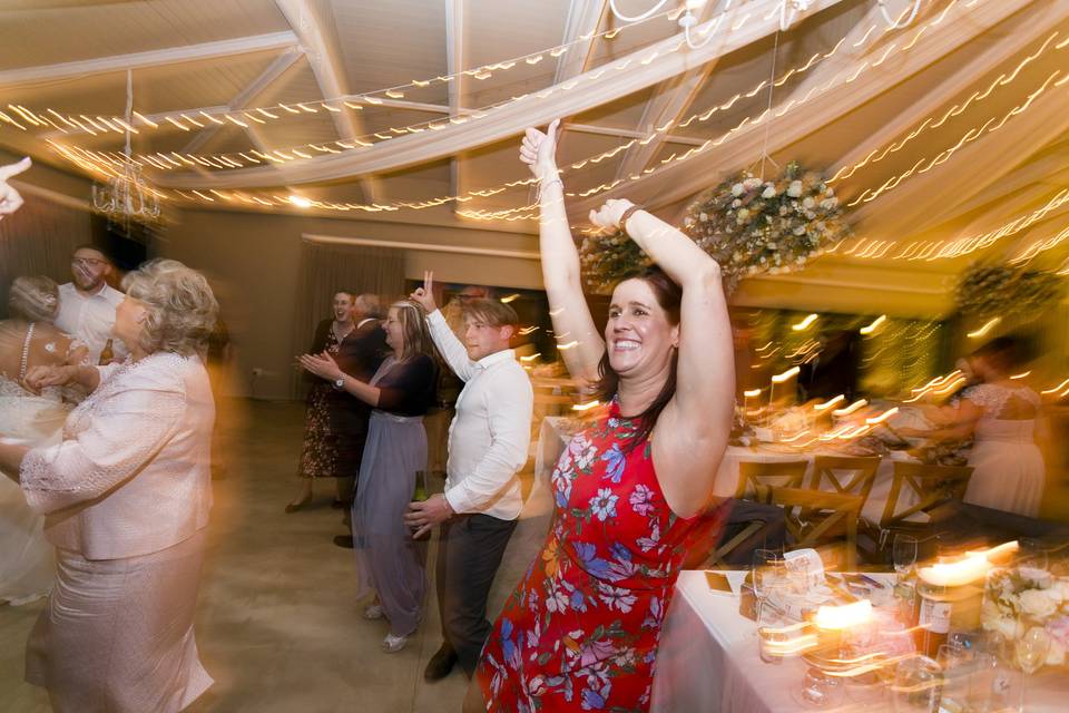 Wedding dancefloor