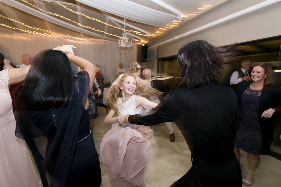 Wedding dancefloor