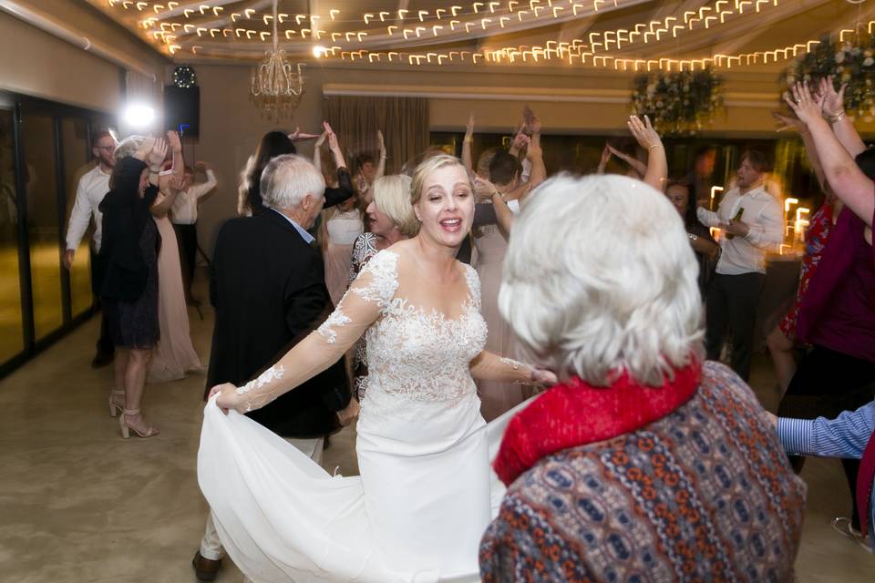 Wedding dancefloor