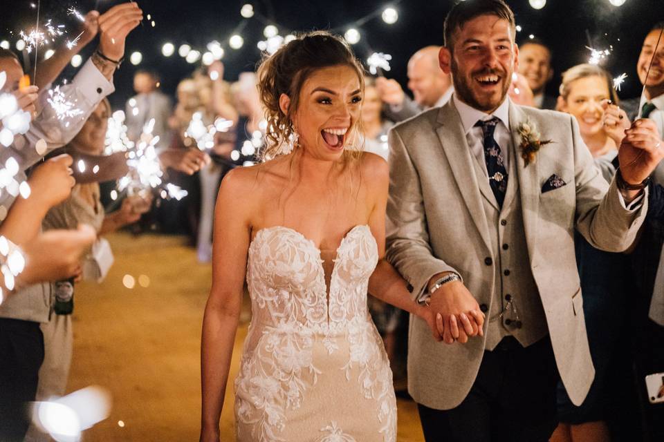 Wedding sparklers