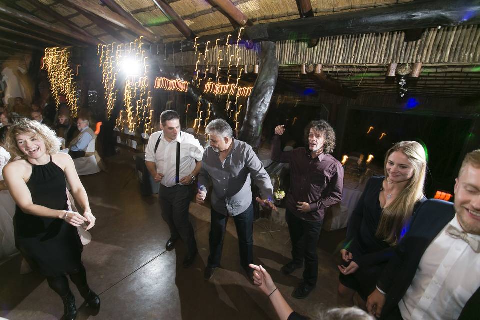 Wedding dancefloor