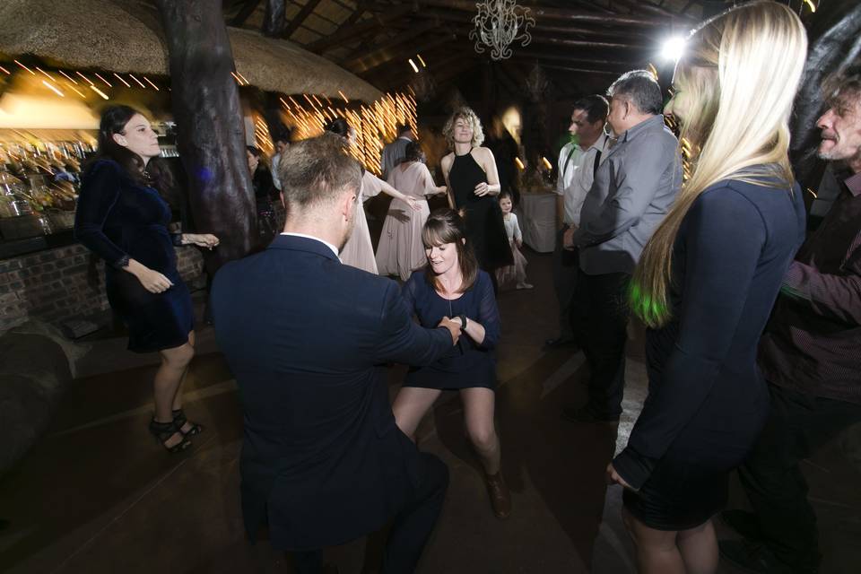 Wedding dancefloor