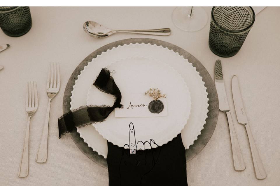 Personalised place settings