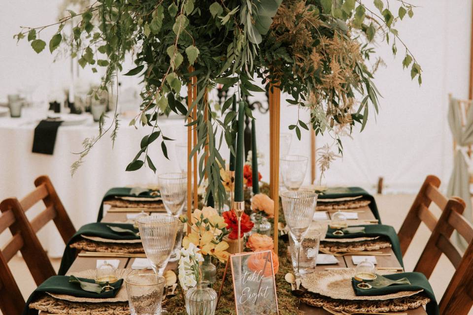 High table decor