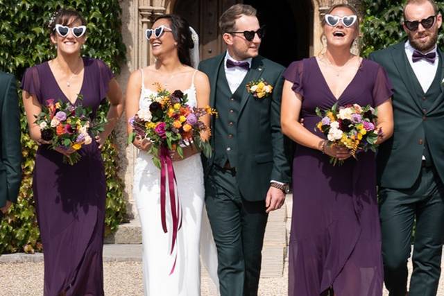 Autumn Themed Wedding Flowers