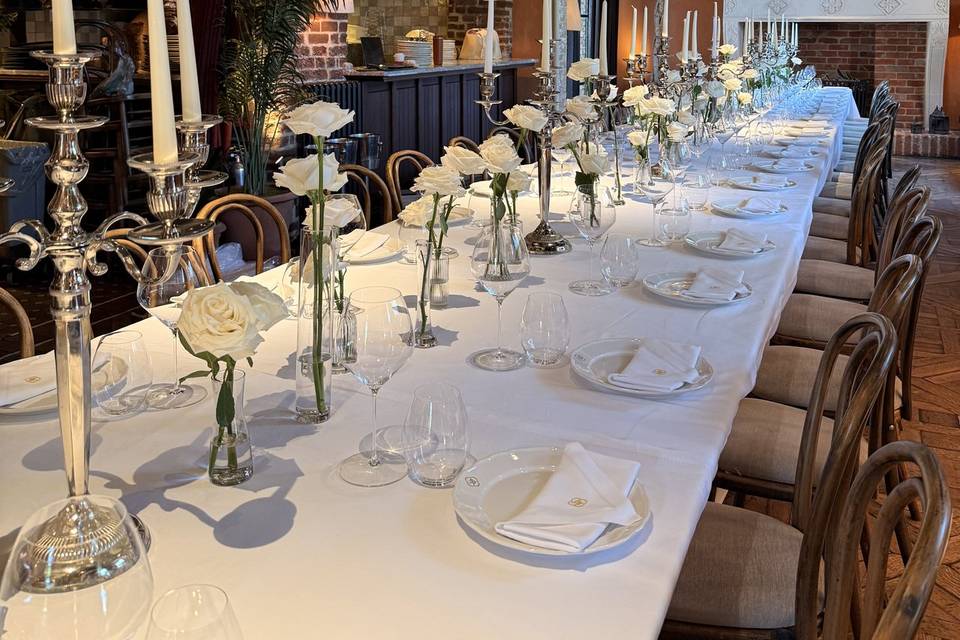 Reception at Holland Park