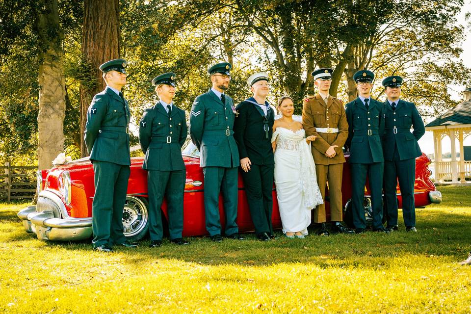 Buick Century - Navy Wedding
