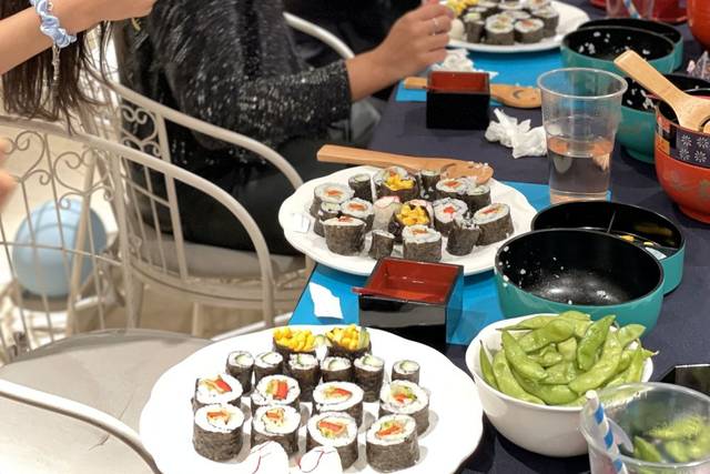 Pretty sushi needs a photo