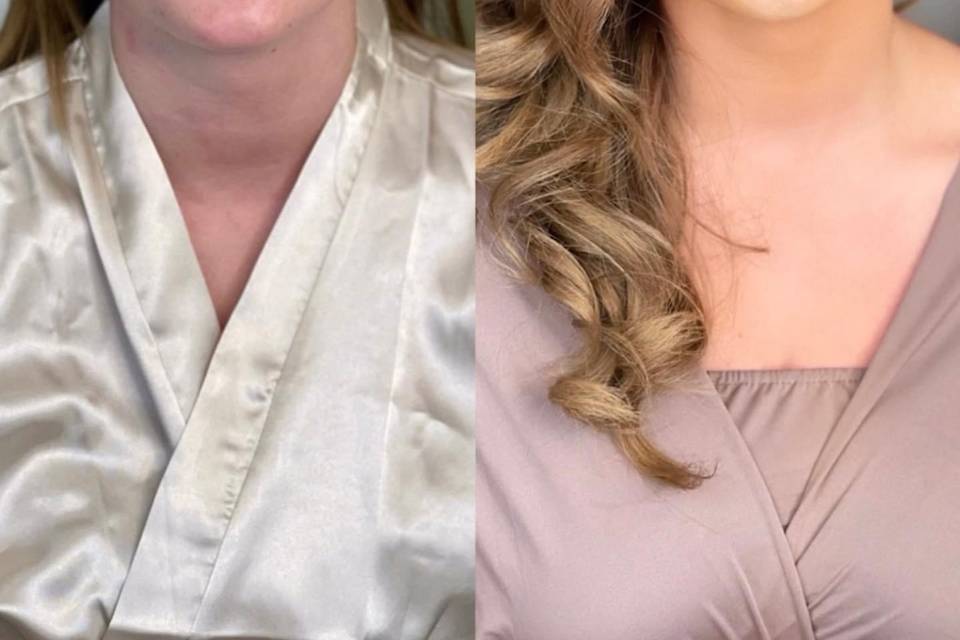 Before and after glam