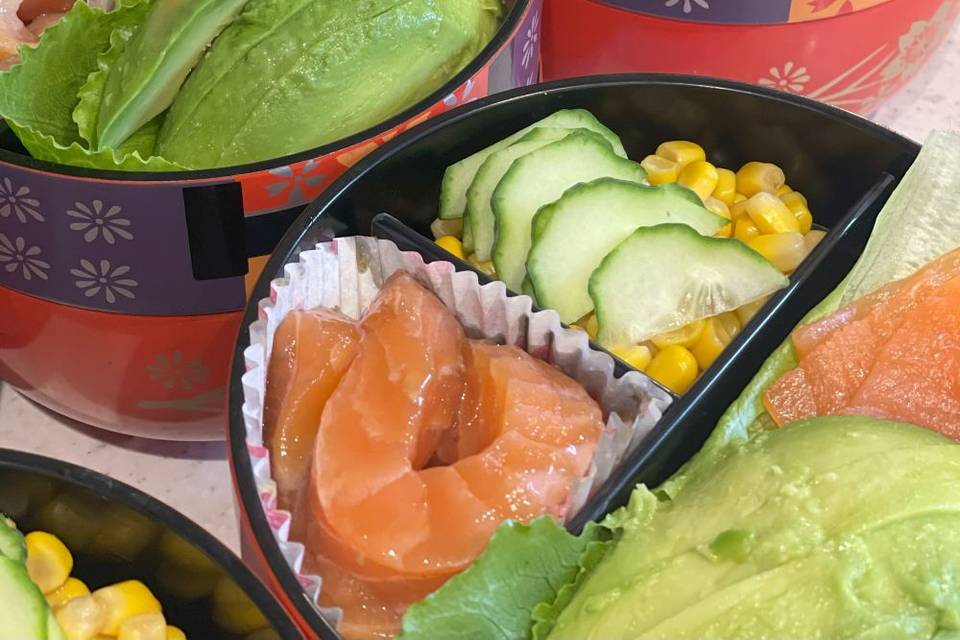 Sushi ingredients