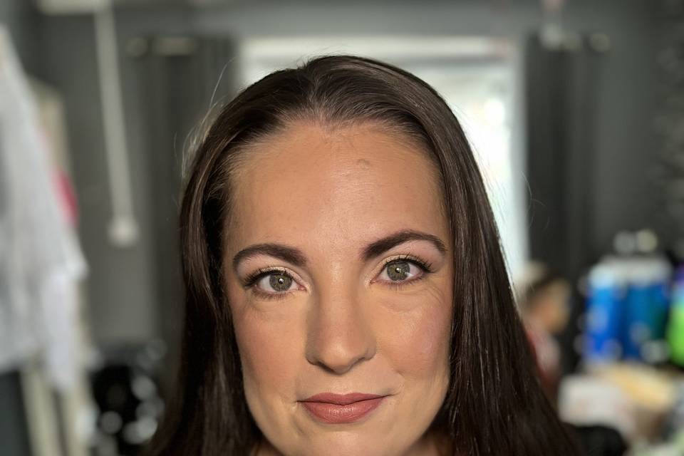 Simple bridal make up
